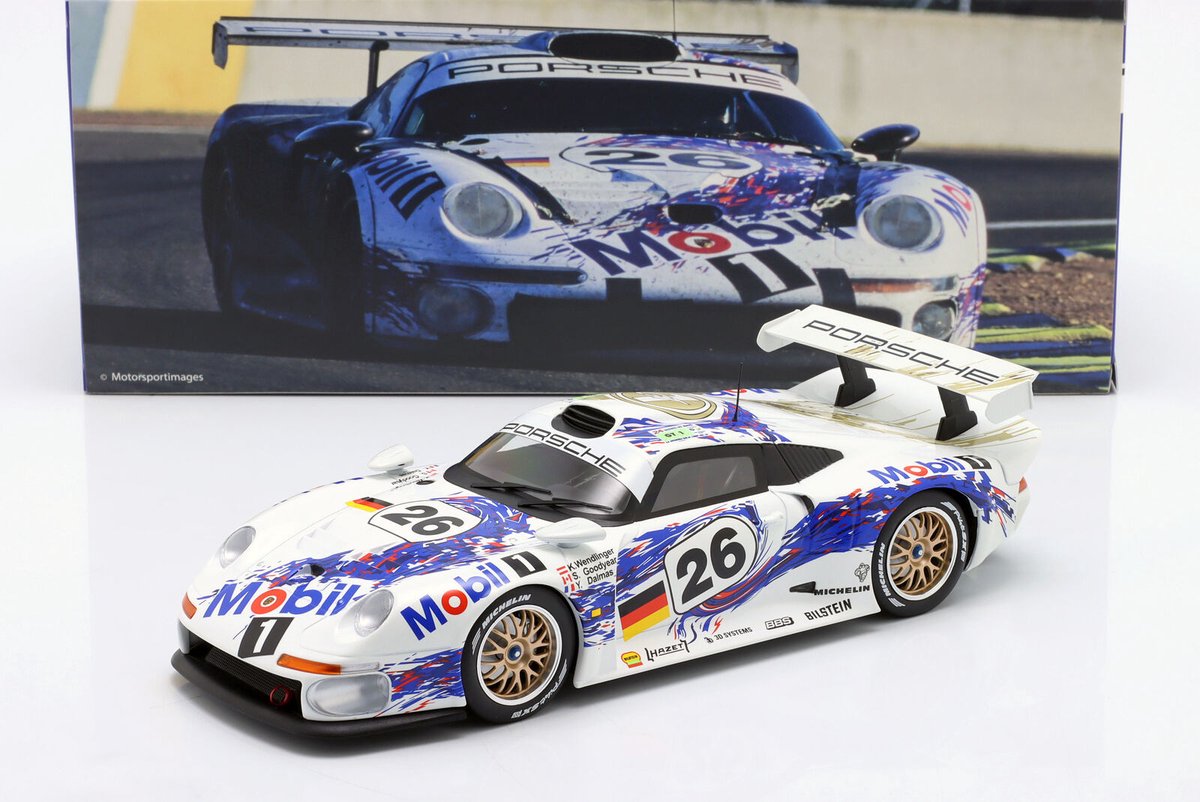 Porsche 911 GT1 #26 24h Le Mans 1996 - 1:18 - Werk83