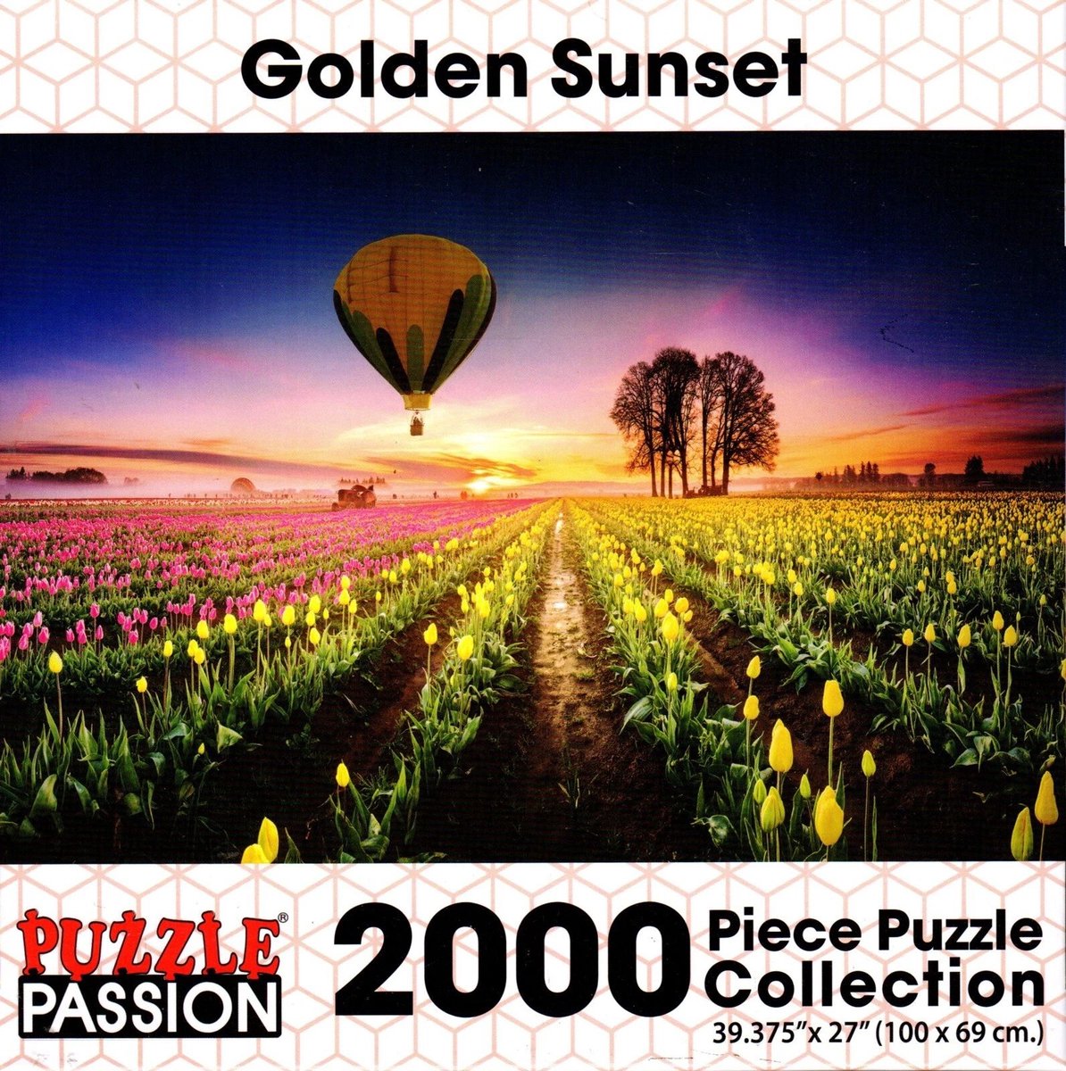 Puzzle Passion – Golden Sunset – Legpuzzel 2000 Stukjes – 100 x 69 cm