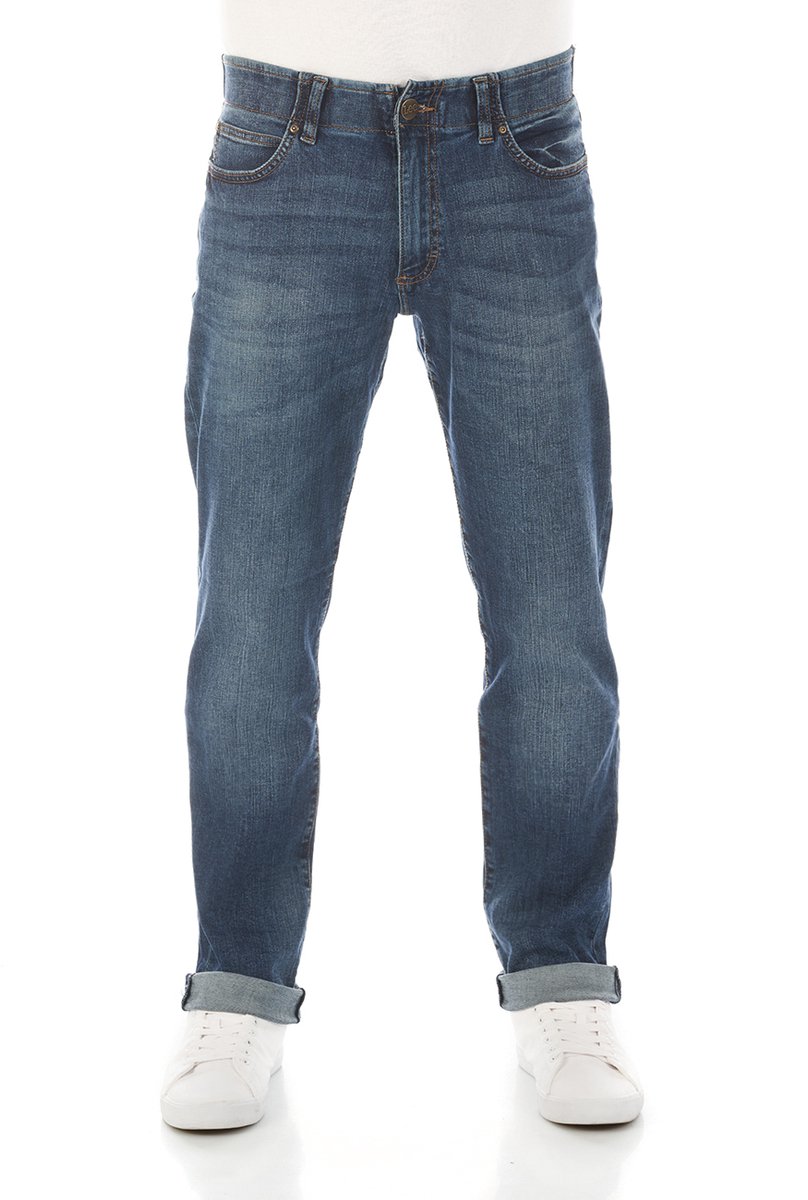 Lee Heren Jeans Broeken regular/straight Fit 29W 32L Volwassenen Maddox (pu)