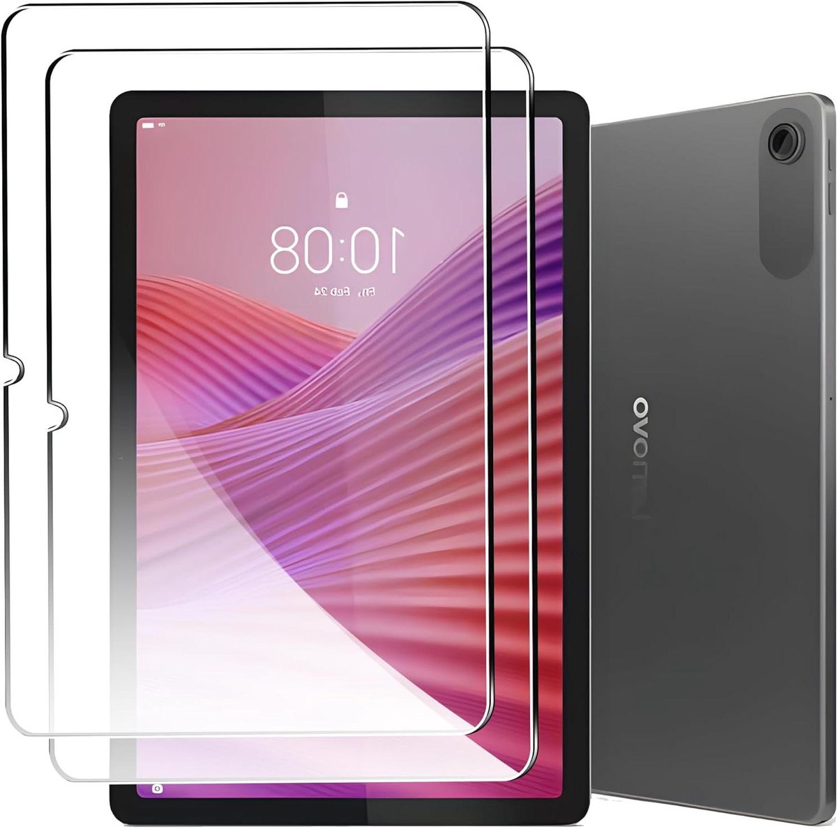 Gehard glas screen protector voor Lenovo Tab 10.1 inch 2025 Tablet - 2 stuks - HD kwaliteit - krasbestendig - 9H hardheid
