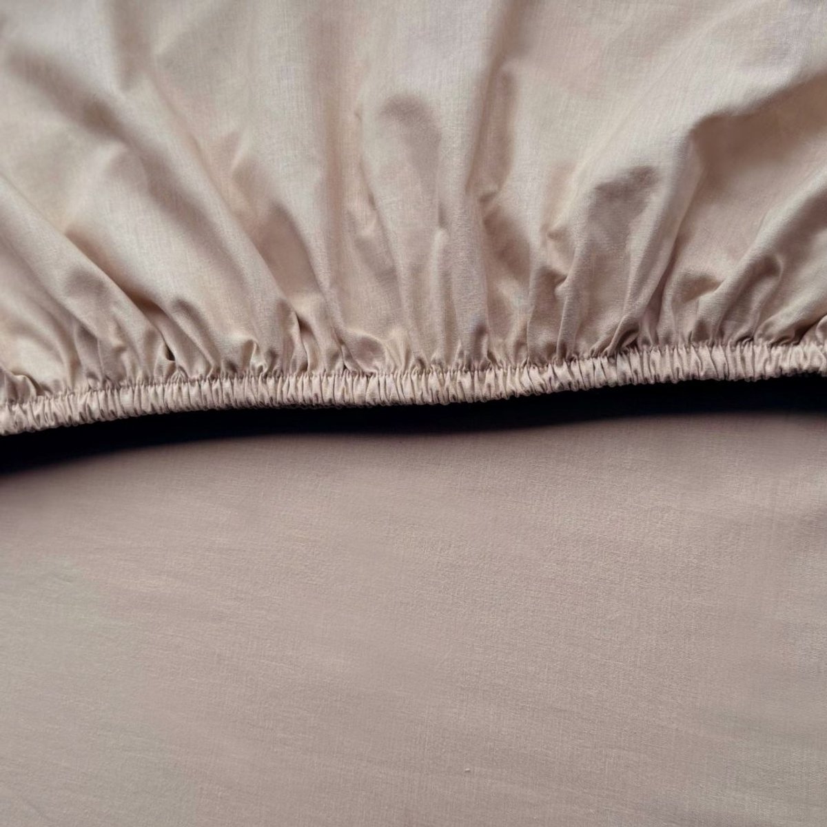 Kayori Kiyo Splittopper Hoeslaken Tencel - 200x200-210cm - Rondom Elastiek - Verkoelend - Taupe