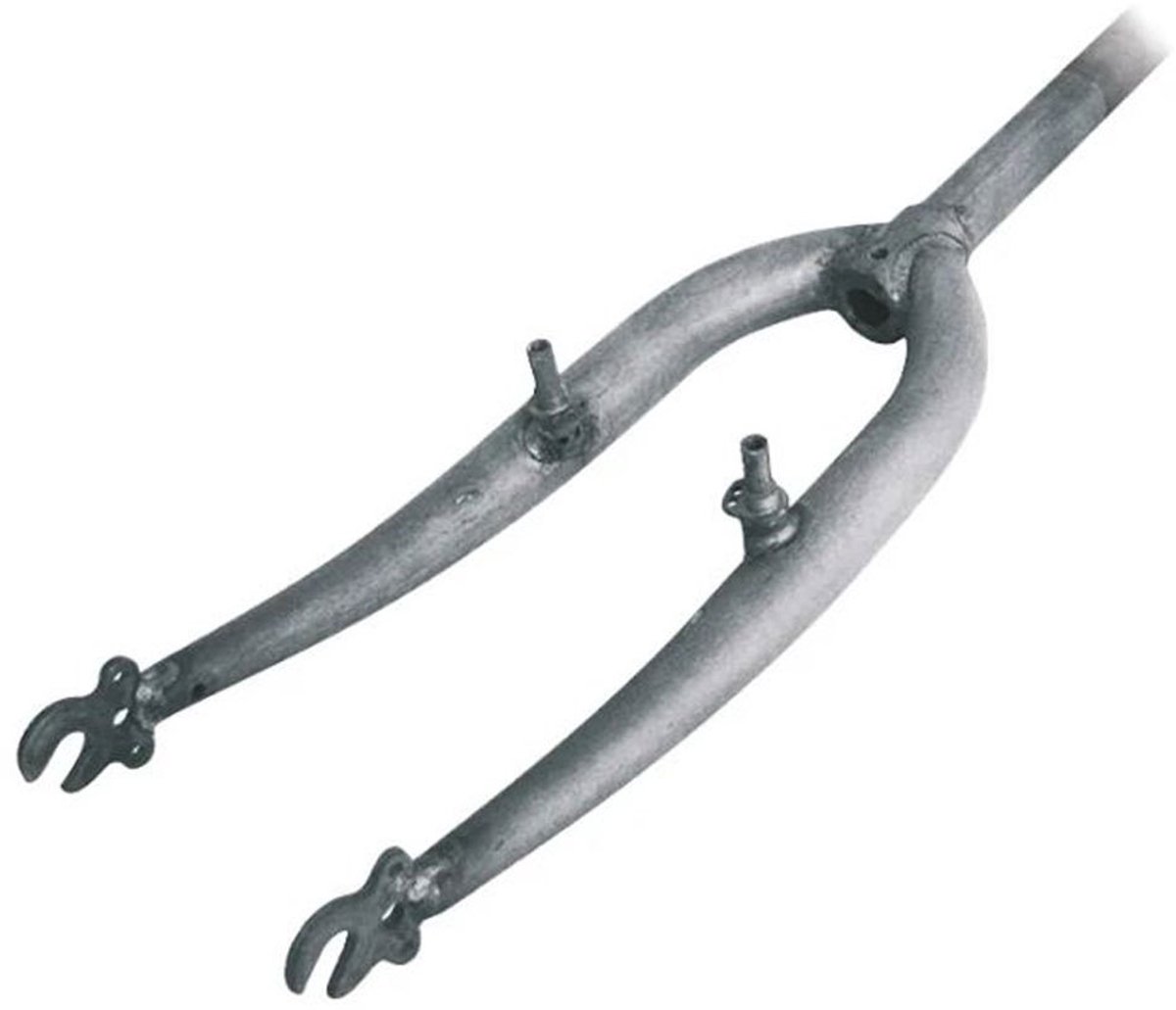 Mvtek Hi Set 25.4x200 Mm Bmx-voorvork Zilver 20´´ / Rigid