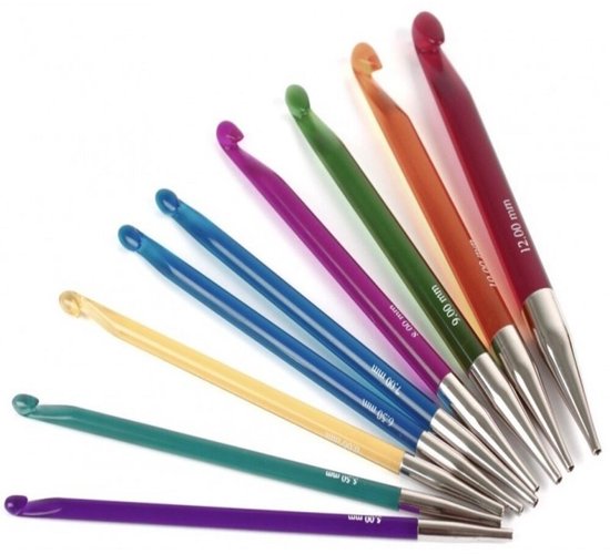 Knitpro Trendz verwisselbare Afghaans tunische haaknaald 7.00 mm