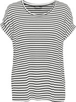 ONLY - ONLMOSTER STRIPE S/S O-NECK TOP JRS NOOS - Dames - T-shirts