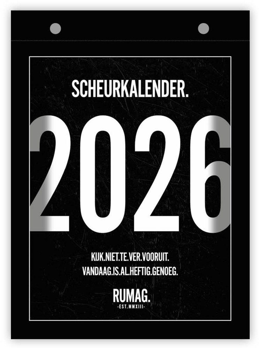 Comello Rumag Scheurkalender 2026 - 365 hilarische quotes - Bol