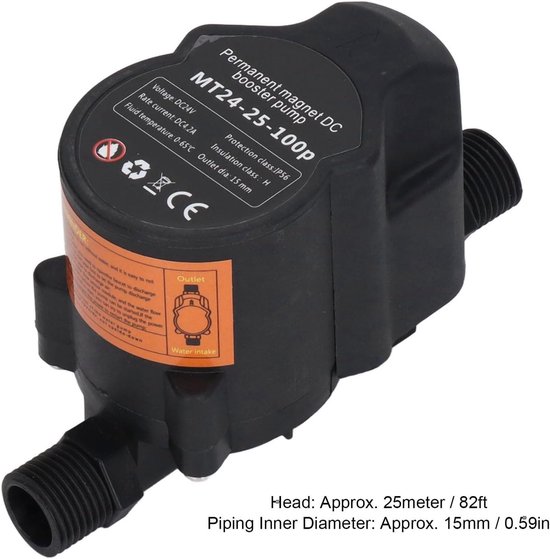 24V Boosterpomp voor PRO-Line V2 systeem