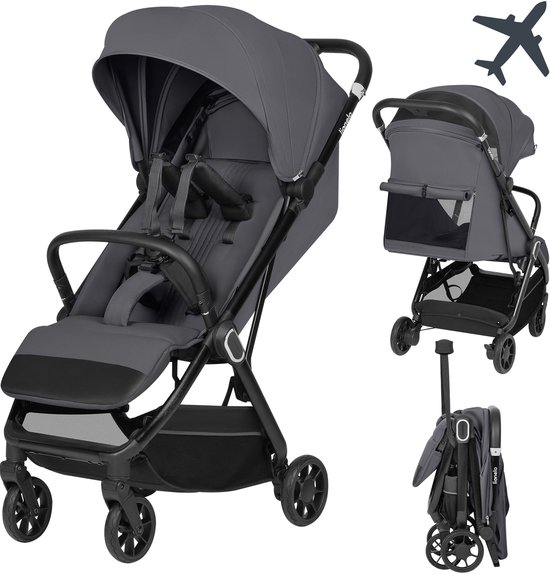 Foto: Lionelo bess ultra compacte buggy vanaf 6 maanden tot 22 kg kinderwagen lichtgewicht 7 5 kg automatisch inklapbaar xxl kap met upf 50 magnetische 5 puntsgordel reisvriendelijk geveerde wielen mand bekerhouder