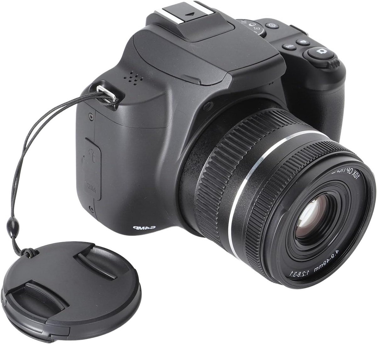 Professionele 64 MP Digitale Camera met 4K Video en 40x Zoom - Vlogcamera voor YouTube met Flip-scherm