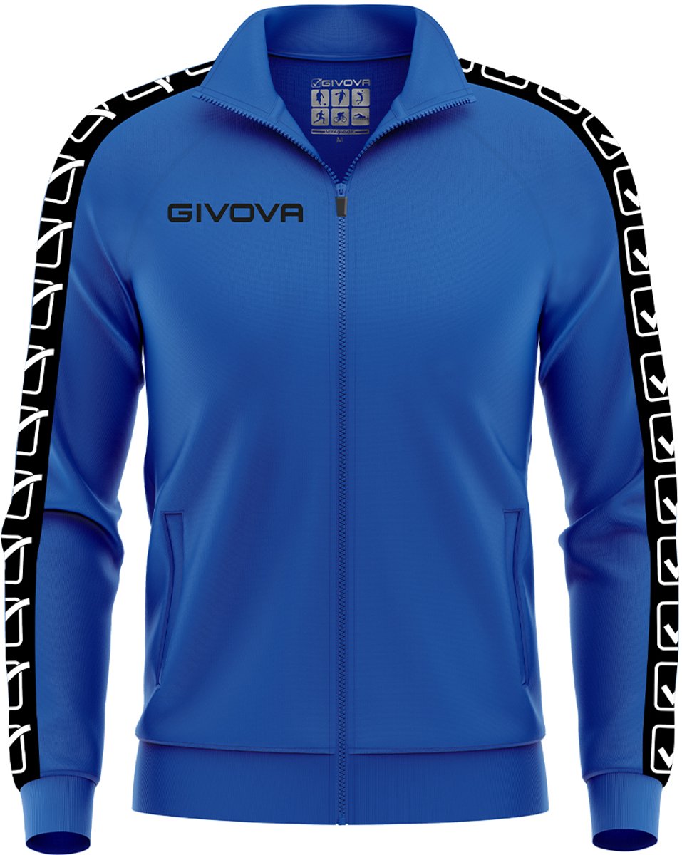 Givova Tricot Band Jas Wit 2XL Man