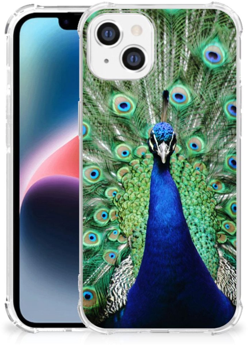 TPU Case Anti-Shock voor Apple iPhone 14 Plus Case Anti-shock Pauw