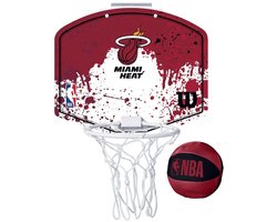 Wilson NBA Team Mini Hoop Team Miami Heat voor Sport Fanzone