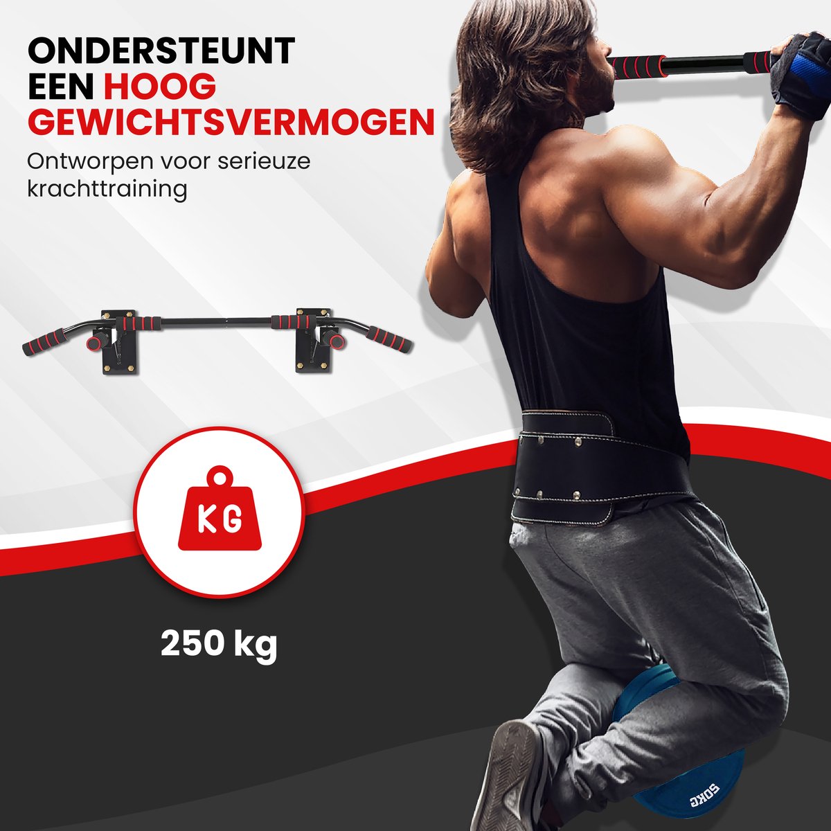 TTD Premium Pull Up Bar - Pull Up Station thumbnail 2
