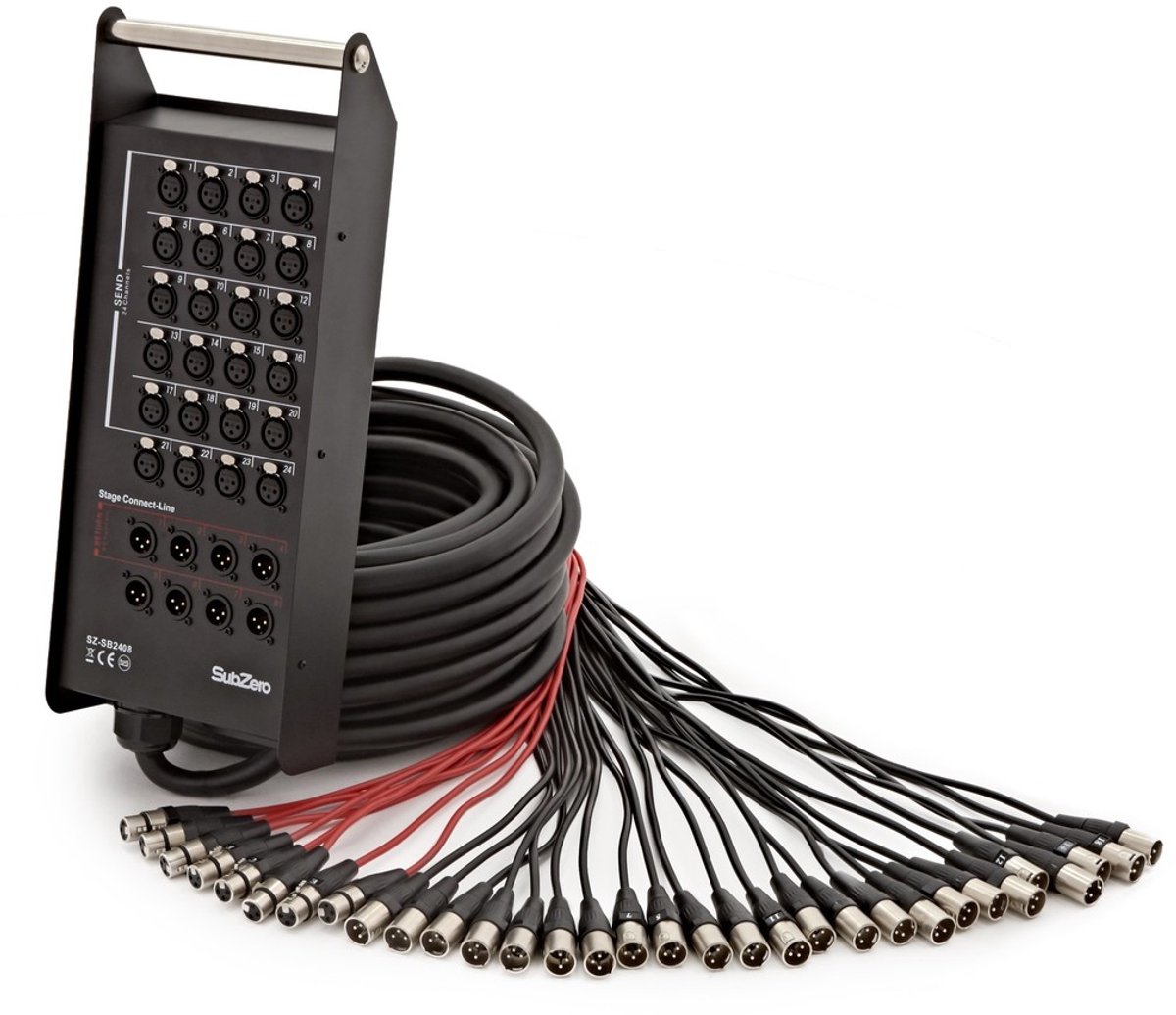 SubZero 32 kanaals fase vak 24 In / 8 uit, 25 m