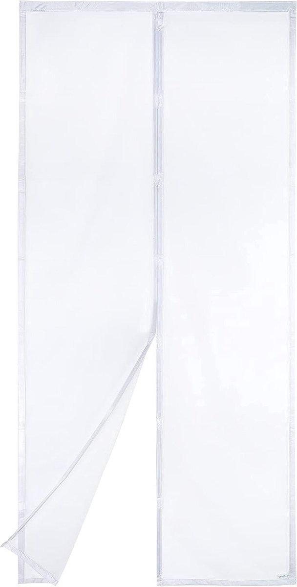 WNHB® Magnetisch Vliegengordijn voor Deur – Insectenbescherming – 90 x 200 cm – Extra Sterk met Brede Klittenbandstrip en Krachtige Magneten