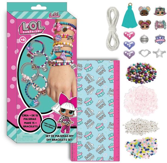 Foto: Kit om armbanden te maken lol surprise 