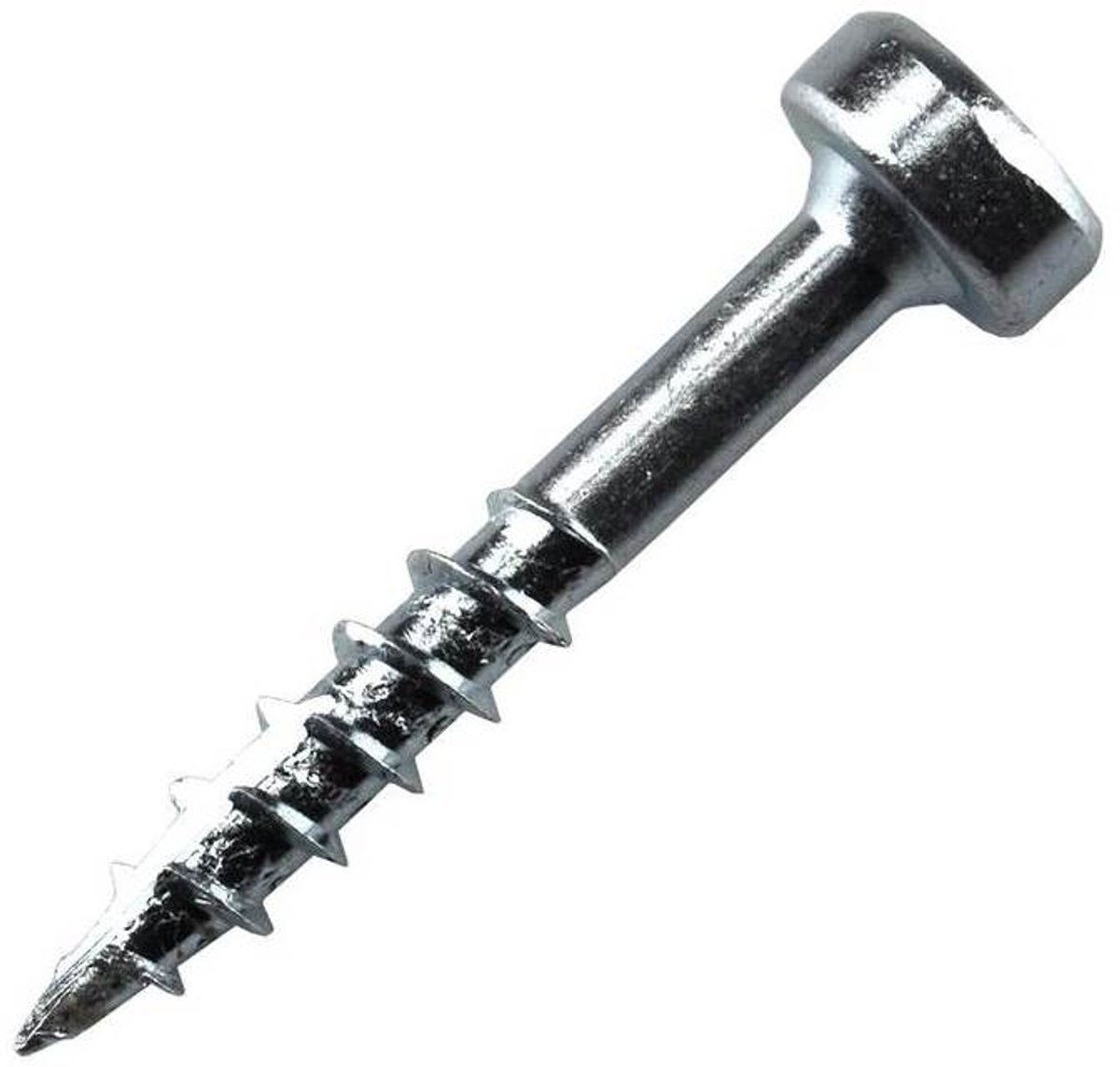 Kreg Pocket boring schroeven met cilinderkop, grof, 25 mm, #7, zink gecoat, 1200 stuks