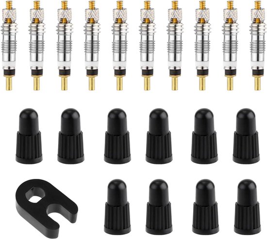 2 stuks Auto Ventiel 90 Graden Hoek Adapter Wiel Band Tubeless Ventielen Caps Auto Motorfiets Accessoires Wiel Banden & Onderdelen (Color : Army Green