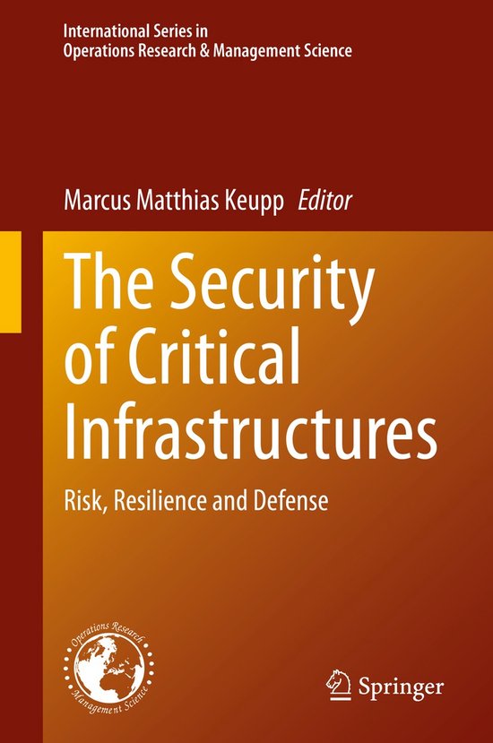 The Security of Critical Infrastructures - cover