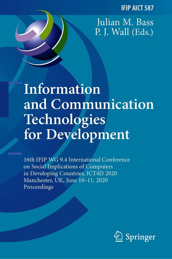 Information and Communication Technologies for Development - cover