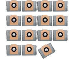 Eufy X8 Pro en X10 Pro Omni Stofzakken (15 Stuks, Plus.Parts® alternatief voor T29F70A2)