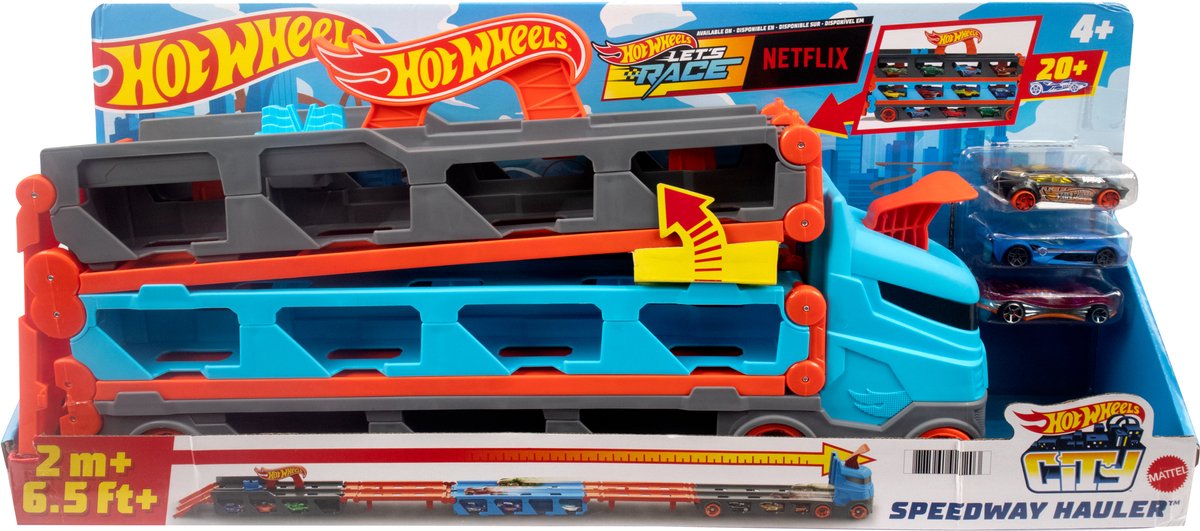 Hot Wheels Speedway Oplegger Speelset - Speelgoedvoertuig — afbeelding 2