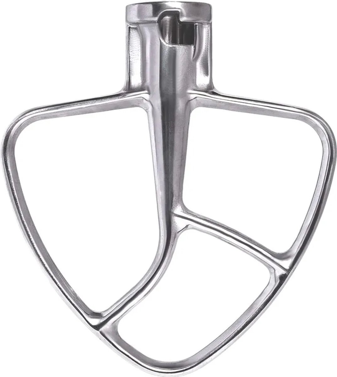 Voor KitchenAid Platte Roerder Roestvrij Staal 5KSM5THFBSS naar Artisan Keukenmachine thumbnail 2