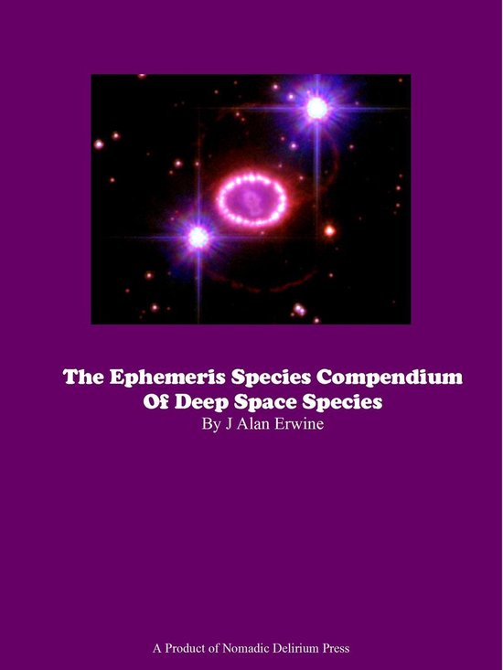 The Ephemeris Species Compendium of Deep Space Species - cover