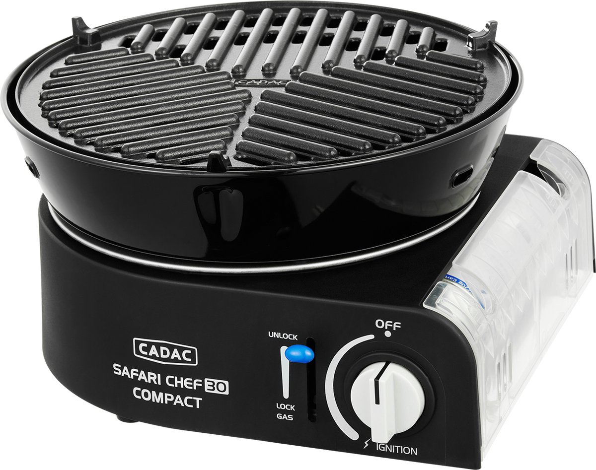 Cadac Safari Chef 30 Compact - Ultra Compacte Gasbarbecue