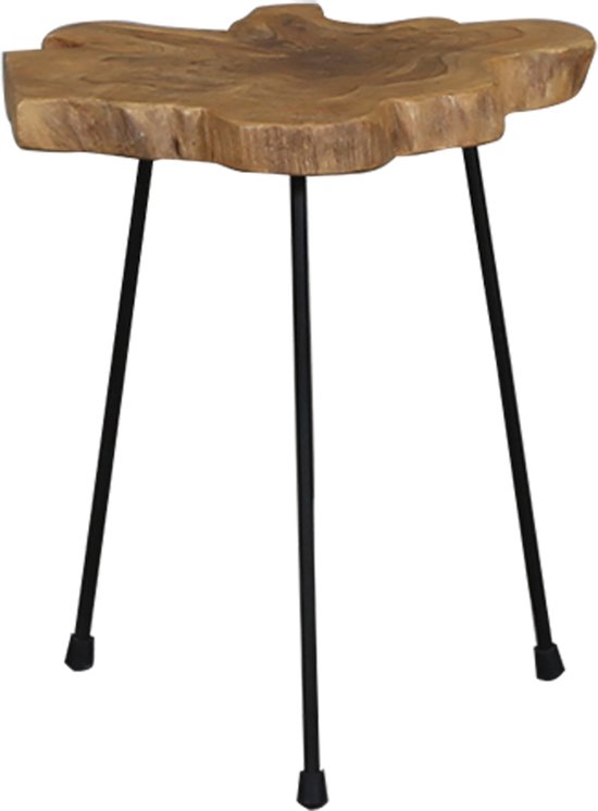 Houten plantenstandaard plantenplank voor binnen buiten vensterbank, gelaagde standaards bloempothouder planken vloerrek voor tuinieren plantenbakken voor woonkamer balkon - 3 niveaus (maat: 75 x 20 x