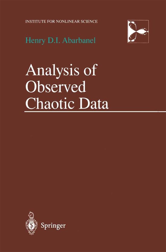 Analysis of Observed Chaotic Data - cover