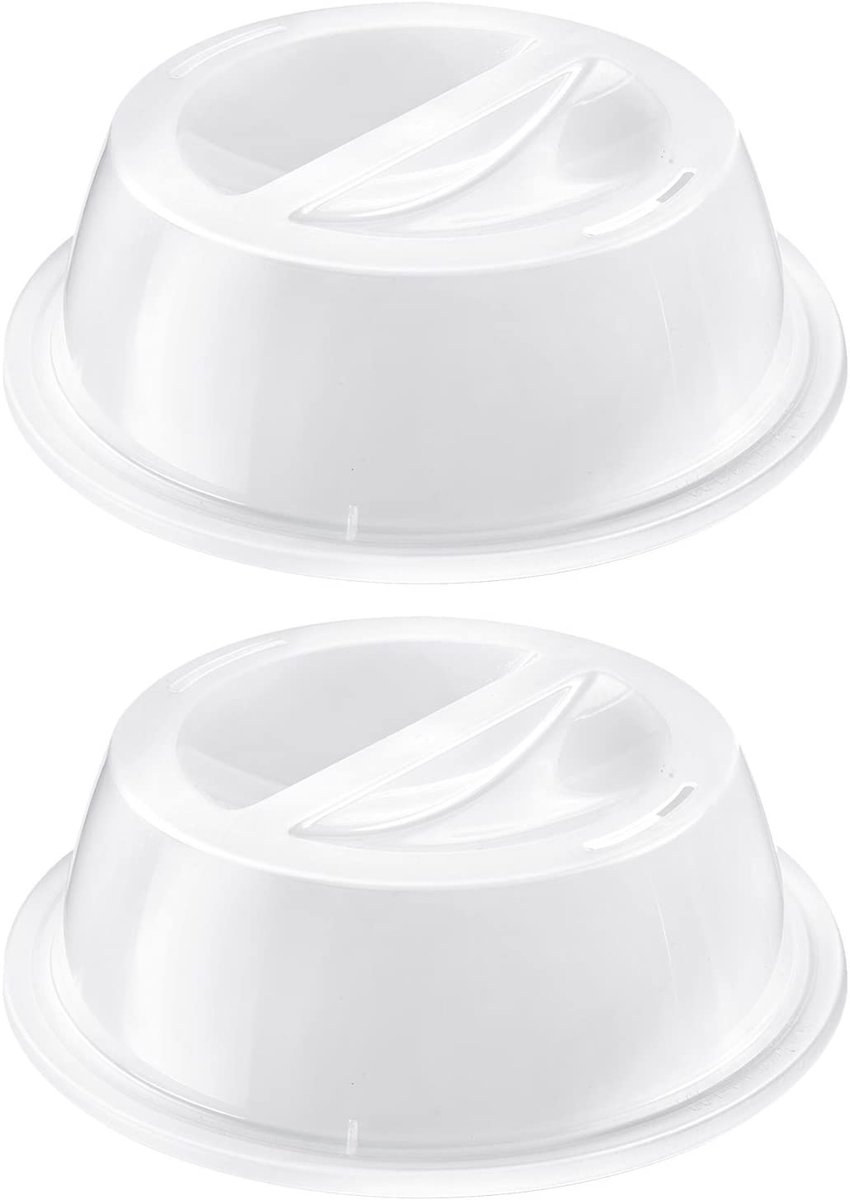 Ibenzoa® Set van 2 magnetron dekselhoezen voor veilig ontdooien en verwarmen van maaltijden