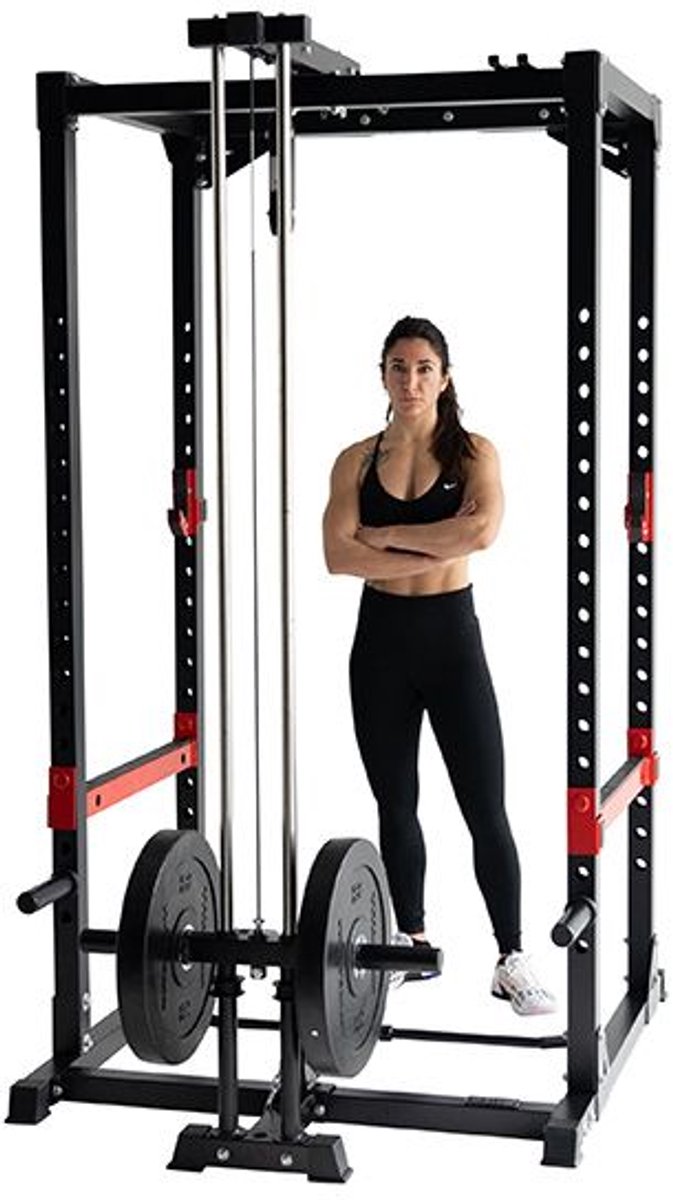 Titanium Strength Evolution Heavy Duty Power Rack | Power Cage | High & Low Pulley thumbnail 5