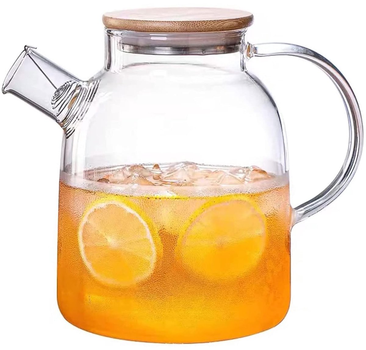 Glazen Theepot met Infuser - Hittebestendig en BPA-vrij - 1000ml - Borosilicaatglas
