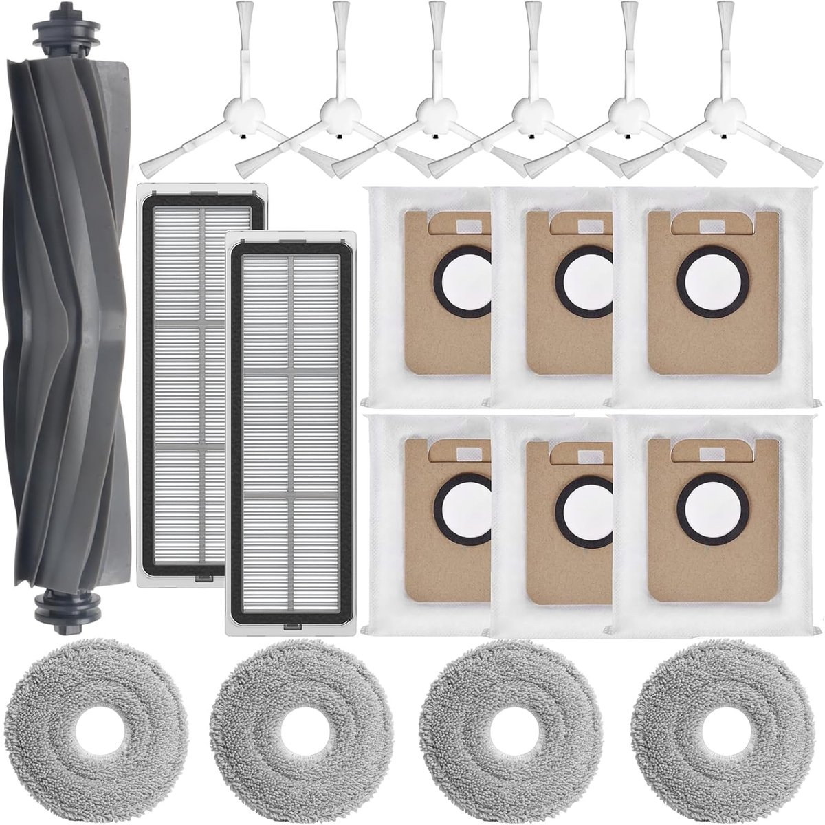 Reserveonderdelenset Geschikt voor Dreame L10s Ultra/L10 Ultra/L10 Prime robotstofzuiger