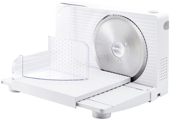 Silvercrest Snijmachine - Wit - 33 x 27 x 20cm - 100W - Geschikt voor brood, worst, kaas, groenten