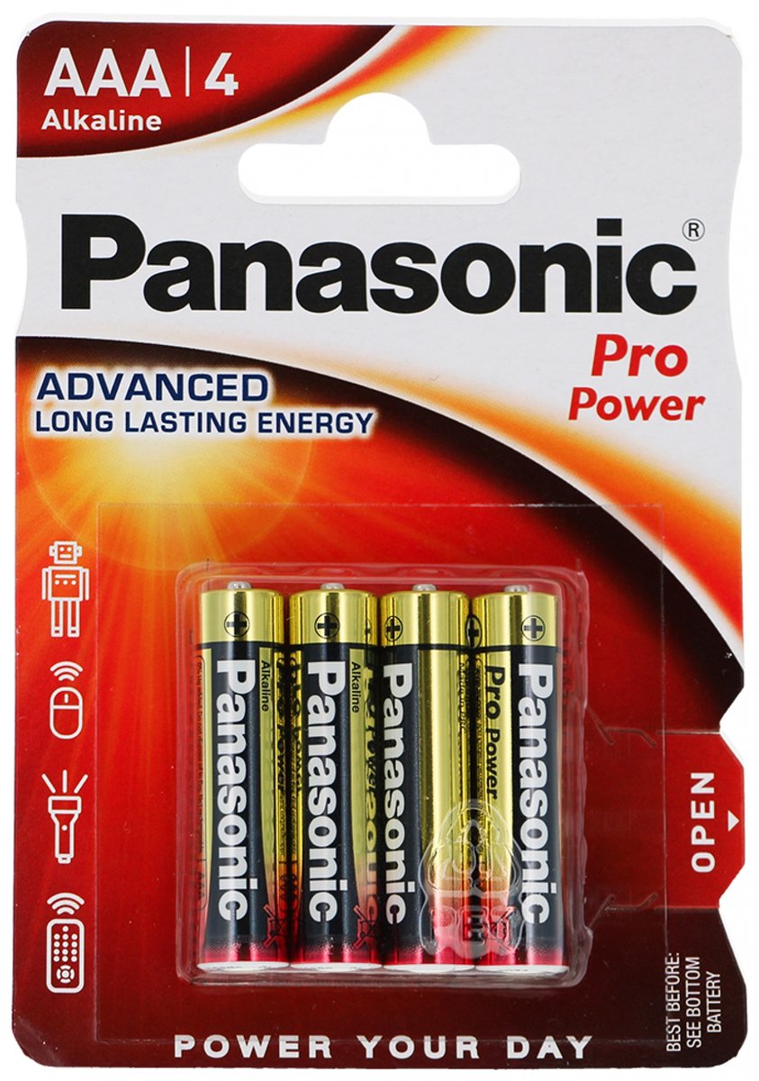 Panasonic AAA Pro Power Batterijen