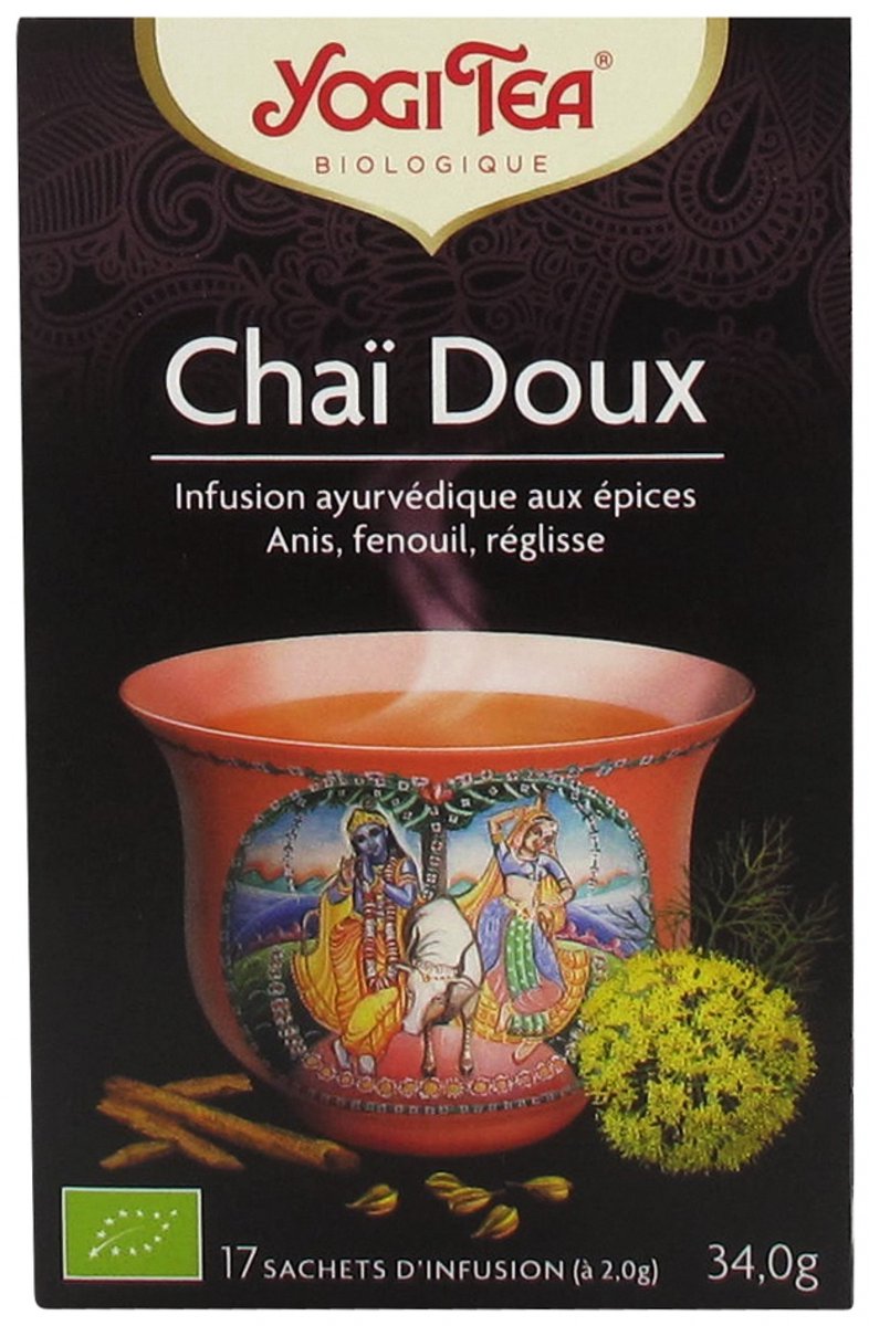 Yogi Tea Biologische Zoete Chai 17 Zakjes