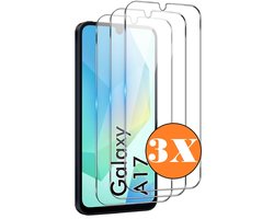 Screenprotector Geschikt voor Samsung Galaxy A17 5G Screenprotector - 3 Stuks Glas Gehard Galaxy A16 / A26 Tempered Glass