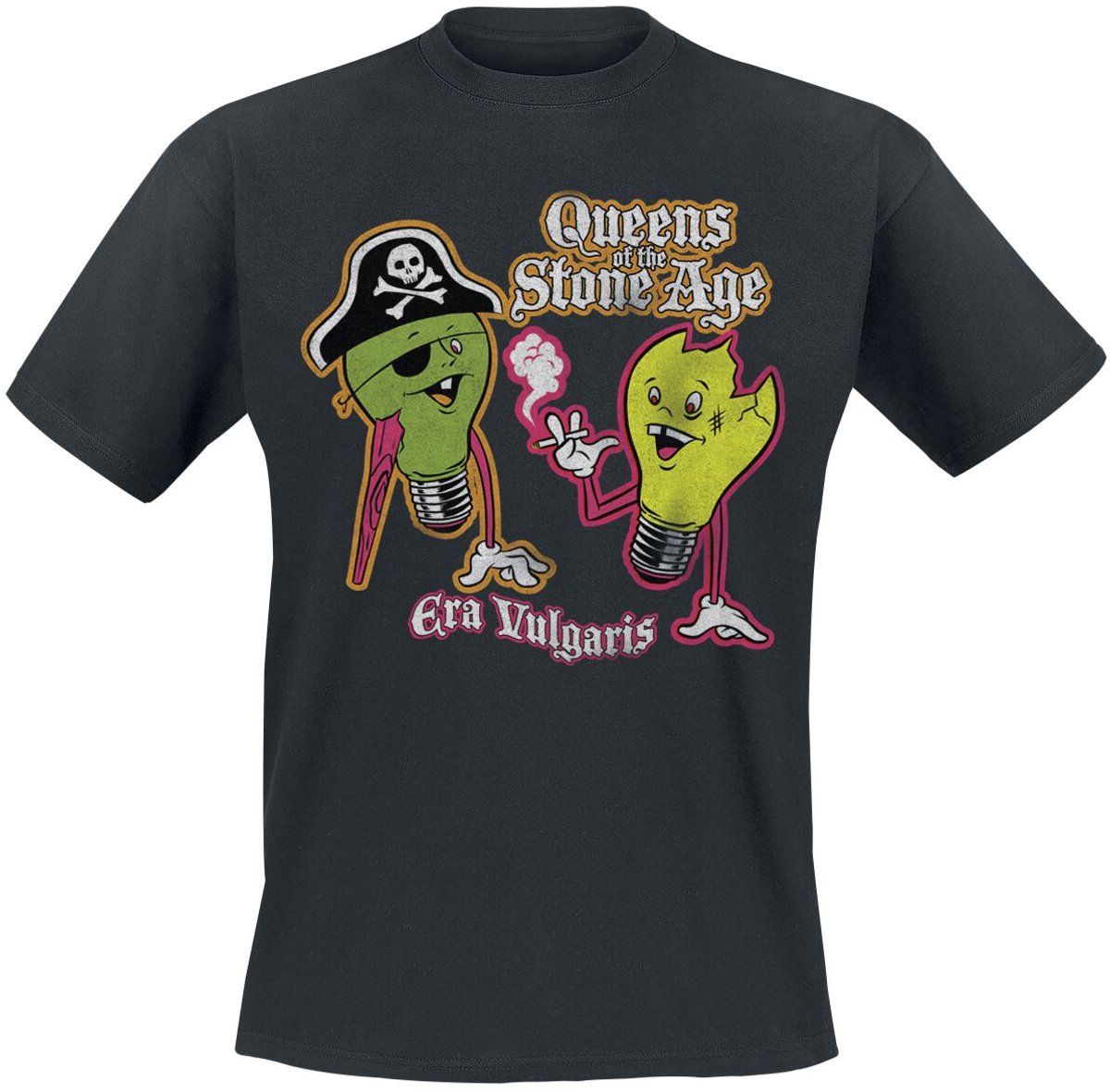 Queens Of The Stone Age Era vulgaris Heren T-shirt - zwart - XXL