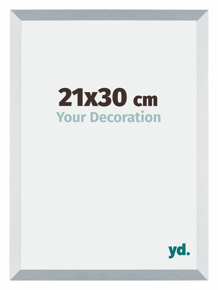 yd. Your Decoration - Fotolijst 48x67 cm - MDF - Aluminium Geborsteld - Mura
