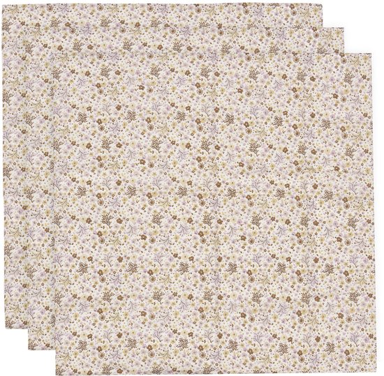 Jollein - Hydrofiele Doek Small - 70x70cm - Flower Fairies - 3 Stuks van Jollein — afbeelding 5