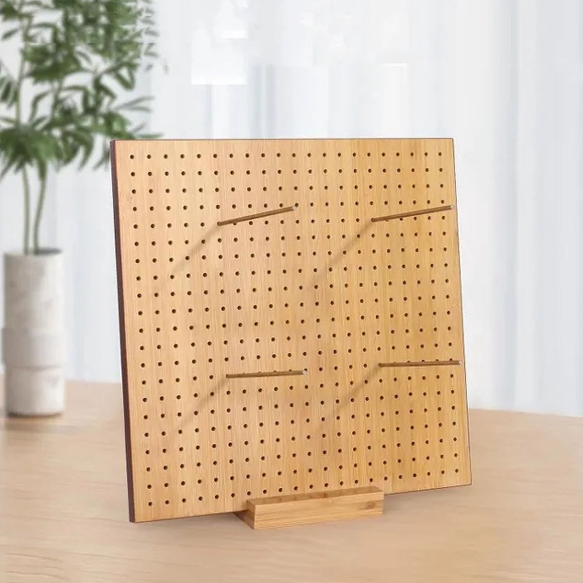 Somstyle Haakbord voor Granny Squares - 28 x 28 CM - Bord voor Haakwerk - Blokkeerbord Haken - Bruin — afbeelding 2