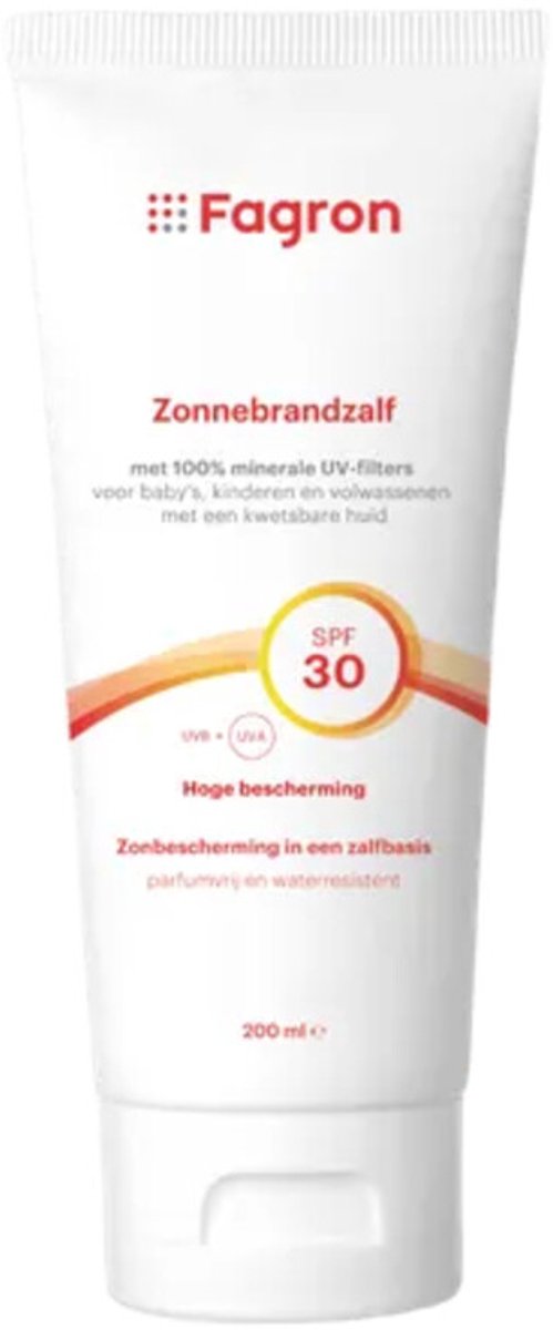 Fagron Zonnebrandzalf SPF 30 200 ml
