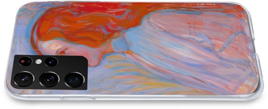 Coque Samsung Galaxy S21 Ultra - Devotion - Piet Mondrian - Siliconen - Noël - Cadeaux - Cadeaux chaussures