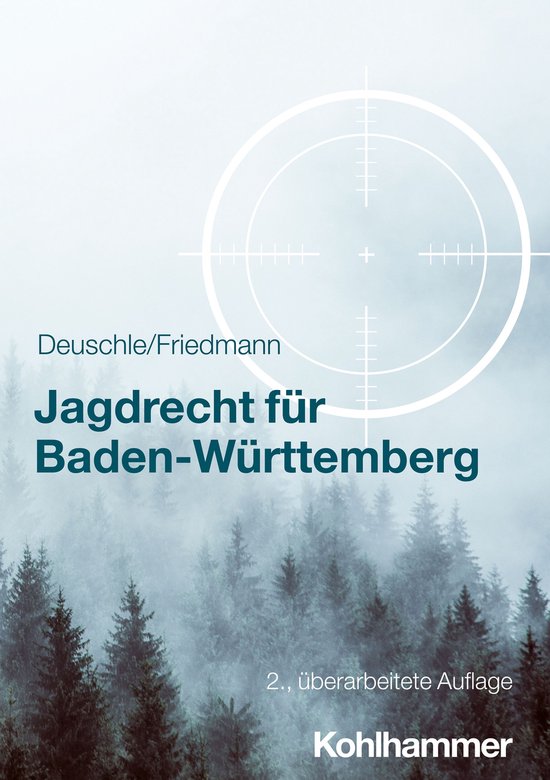Jagdrecht für Baden-Württemberg - cover