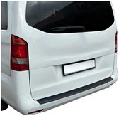 ABS Kunststof Zwart Laaddrempelbescherming Voor Mercedes Vito V-Klasse W447 (2014-2025) Achterbumperbeschermer / Bumperbescherming / Instapbeschermer
