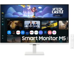 Samsung M5 M50F - Full HD Smart Monitor - 32 inch - wit