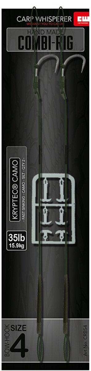 Carp Whisperer - Combi rig - Haak maat: 6 - 2 stuks - Silt van Carp Whisperer — afbeelding 2