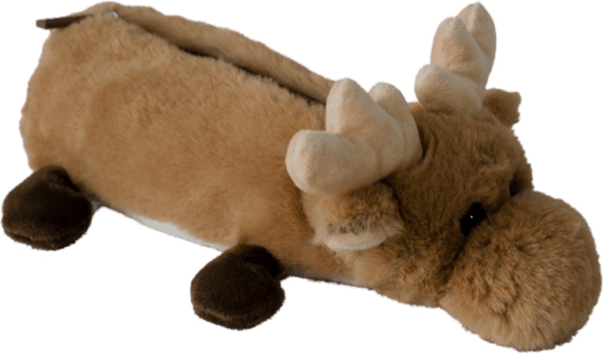Cute since 1999 - Rendier Etui- Zachte pennenzak - etui meisjes en jongens vanaf 12 maanden - 30cm x 9cm