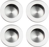 2 stuks kast, rond, verborgen handgreep, schuifdeur, zelfklevende verborgen deurklinken, schuifdeurgreep, roestvrij staal, trekt, lade, meubelknoppen